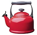 Le Creuset Traditional Kettle with Whistle, Cerise, 2.1 Litre