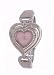 New GUESS G86119L 86119L Pink Heart Shaped Dial Ladies Watch w/Warranty