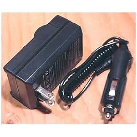 Sony HandyCam DCR-DVD610, DCR-DVD610/E Digital Camcorder Compatible Battery Charger with Car Adapter - Bargains Depot®