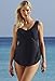 Beach Belle Women's Sarong Front Swimsuit