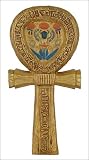 Ankh Wall Relief - Gold and Color