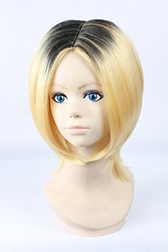 Kageyama Tobio Navy Black Mix Bob Heat Resistant Cosplay Wig