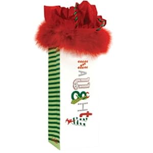 Cr Gibson Lolita Bottle Naughty Or Nice Bottle Gift Bag by C.R. Gibson