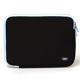Fashion Netbook Neoprene Sleeve Case to Carry the Toshiba Mini NB205-N310/BN 10.1-Inch Sable Brown Netbook
