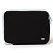 Fashion Netbook Neoprene Sleeve Case (Brown with Blue) to Carry the Toshiba Mini NB205-N310/BN 10.1-