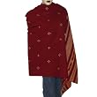 Shawls for Girls Wool Embroidered Accessory 80 x 40 inches (ktds521)