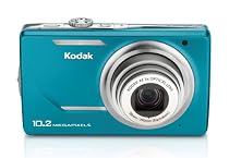 Kodak EasyShare M380 10MP Digital Camera with 5x Optical Zoom and 3.0 inch LCD (Teal)