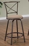 24BARSTOOL MAHGANY 22X20-1/2X38