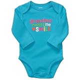 Carter's Grandma Makes Me Smile Bodysuit TURQUOISE 9 Mo