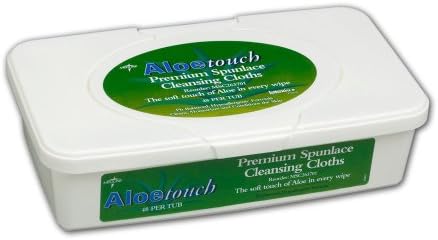 Aloetouch Scented Wipes, 9"x13" 48/tub