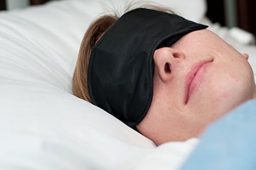 Sleep Mask By Comfy Outdoors - Light Blocking, Cool, Comfortable, Lightweight Travel Sleep Mask. Use Eye Mask for Sleeping, As a Shift Work Mask, and Meditation Mask. Sleep Better Anytime, Anywhere