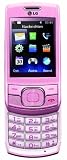 LG GU230 Dimsum Handy (5,5 cm (2,2 Zoll) Display, Bluetooth, 1,3 Megapixel Kamera) pink white