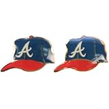 MLB Team Batters Helmet Style Logo Stud Earrings