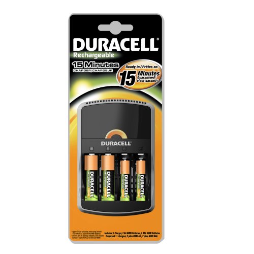 Duracell 15 Minute Battery Charger