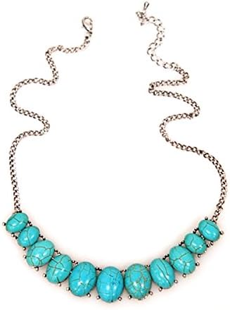 Isac Women's Chokers Turquoise Necklace