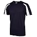 Just Cool Mens Contrast Cool Sports Plain T-Shirt