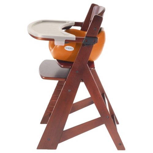 Imagen 5 de Keekaroo sillita adaptable con bandeja, Mahogany con Calabaza