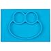 Galaxy 1 Piece Frog Silicone Placemat & Tray, Blue