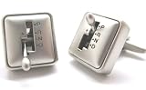 Functional Gear Shift Cufflinks Cuff Links Car Racing Moves Transportation Automotive Race C1