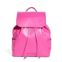 Vera Bradley Women's Faux Leather Backpack Fuchsia Backpack
