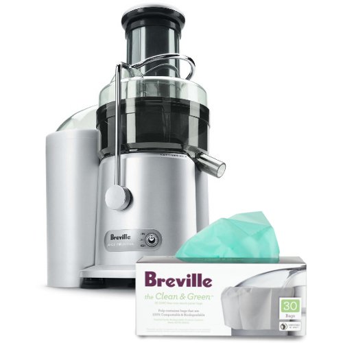 Breville HeavyGrade Polymer Juice Fountain Plus with Free Pulp