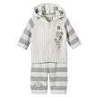 Newborn Boys' Classic Pooh Sweater Set - Ash