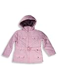 Private Label - Girls Hooded Winter Jacket, Pink