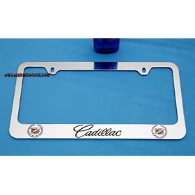 Buy Cadillac License Plate Frame Chrome by Bparts now!