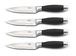 KingsfordCarolinaSteakhouseSteakKniveswithSoft-GripHandles
