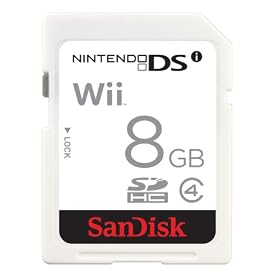 Sandisk 8GB Gaming SD Card For Nintendo DSi - Retail Pack