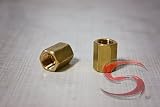 Titan Brass Brake Line Union #1287900 Connects two pieces of 3/16 in Tubing