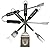 NFL Oakland Raiders 4-Piece Barbecue Set