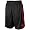 Nike Wisconsin Badgers Black Durasheen Shorts