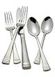 Reed & Barton Coventry-Matte 18/10 Stainless Steel 5-Piece Place Setting, Service for 1