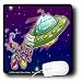 Londons Times Funny Aliens Cartoons - Alien Matrimony Bliss - Mouse Pads
