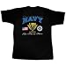 Navy Support Our Armed Forces Military T-Shirt Large