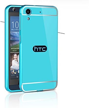For HTC Desire 626G AceTech High Quality PU Leather Case Flip Cover For HTC Desire 626G (Blue)