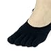 kilofly Women's Low Cut No Show Full Toe Socks Value Pack [Set of 4 Pairs]