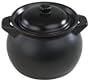 Joyce Chen J90-0704 6-Quart Stoneware Chinese Cooking Pot, Black