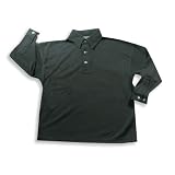 Claiborne - Boys Long Sleeve Polo Shirt, Black