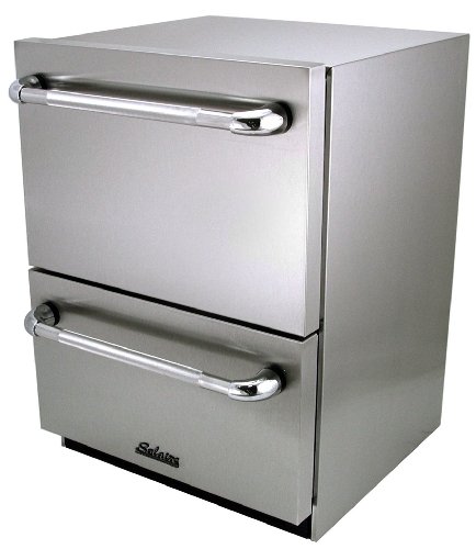 Solaire Solaire Outdoor-Certified Refrigerated 2-Drawer Unit Stainless Steel