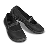 crocs Women's Wrapped Mary Jane,Black/Black,9 M US
