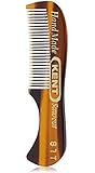 Kent - 73 mm Fine Toothed Moustache and Beard Comb Model No. 81T, Large