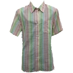 Buy Alfred Dunner Palm Beach Garden Plaid Button Down by Alfred Dunner