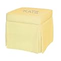 Kids Personalized Storage Ottoman - Pickwick Yellow