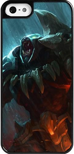 Custom personalized Protective Case for iPhone 5 - Game League of Legends LOL Rengar