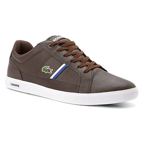 Lacoste Men's Europa TCL Dk Brown/Dk Brown M US UK Ubuy