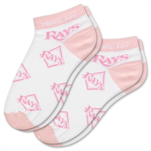MLB Tampa Bay Rays Women's Pink Socks (2 Pack)