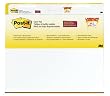 Post-it&reg; Super Sticky Self-Stick Landscape Easel Pads,  White Paper, 23-1/2 Inches x 30 Inches, 30 Sheets Per Pad, Two pads per pack
