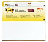 Post-it® Super Sticky Self-Stick Landscape Easel Pads,  White Paper, 23-1/2 Inches x 30 Inches, 30 Sheets Per Pad, Two pads per pack